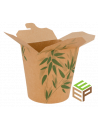 Pot à Pâtes en Carton Feel Green - Base Ronde - Plusieurs Tailles Disponibles