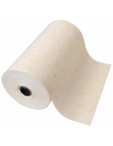 2 Rouleaux papier ingraissables 34 g/m² - 0,34x500 m