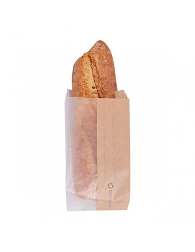 Sac sandwich avec fenêtre - 9+5,5x18 cm