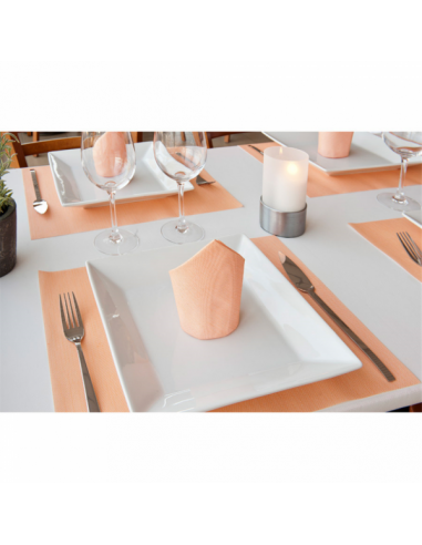 Lot de 800 sets de table - Couleur Mandarine - Taille 30x40 cm