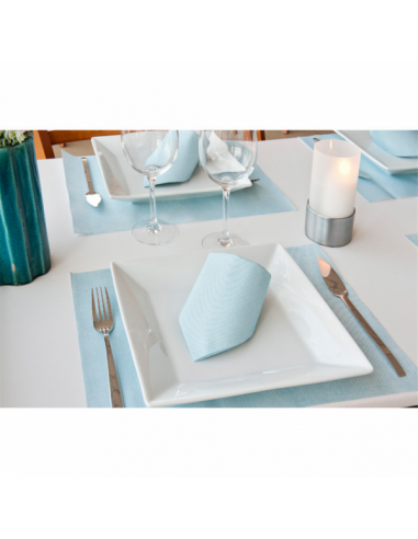 Lot de 800 sets de table - Couleur Turquoise - Taille 30x40 cm