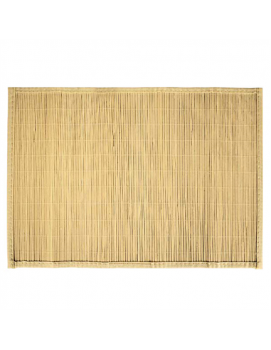 Lot de 48 sets de table réutilisables en Bambou Dimensions : 45x30 cm