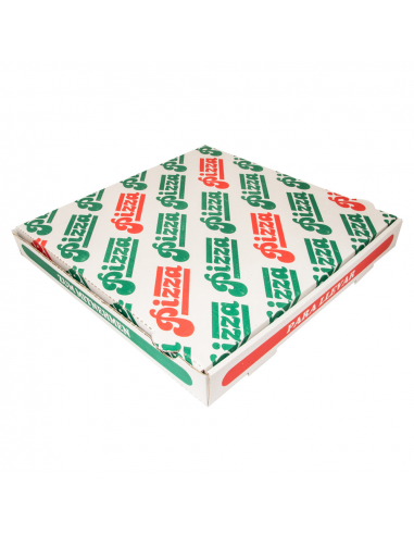 Boîtes à pizza 32x32x4 CM BLANCHE