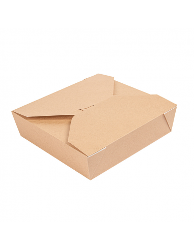 IMAGE Boîte Carton Alimentaire Personnalisable 2910 ML  21,7x21,7x6 CM - lot de 100 unités