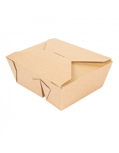 IMAGE Boîtes alimentaires 2 compartiments 900+450ML 15,2x12,1x6,5CM - lot de 300 unités
