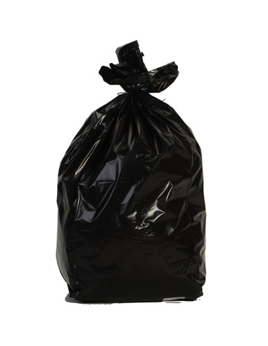 Sacs poubelle  noir plastique 250 litres