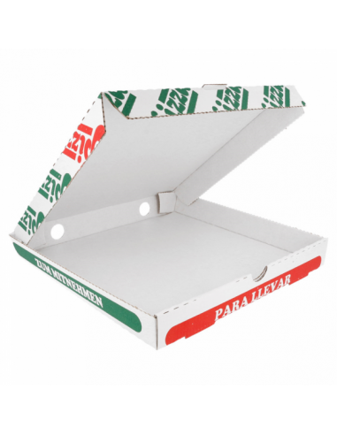 oîtes Pizza Blanches - Hauteur 3,5 cm