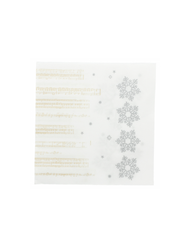 Serviettes "SNOW" - 33x33 cm