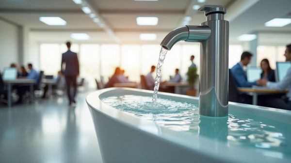 Optimiser l'hydratation en entreprise avec des fontaines à eau professionnelles